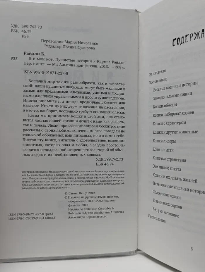Я и мой кот. Пушистые истории
