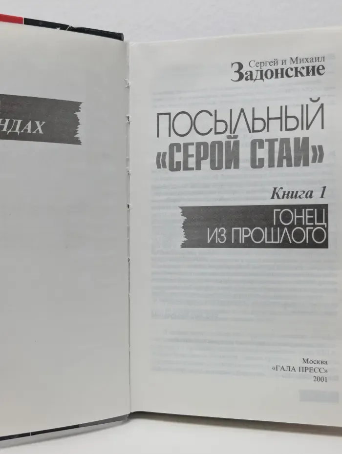 Посыльный "серой стаи". Книга 1. Гонец из прошлого