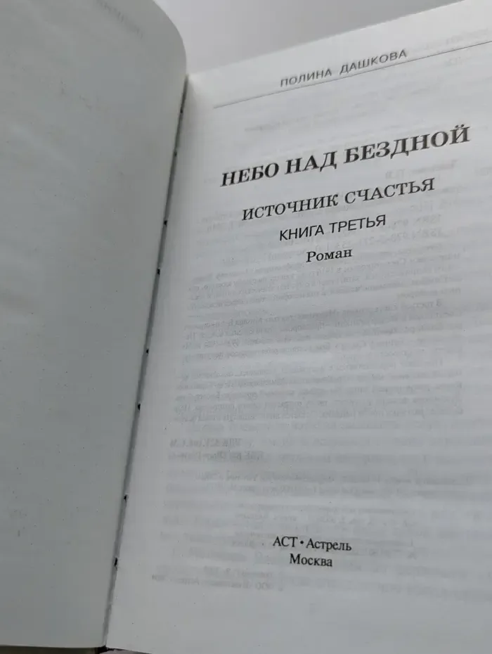Небо над бездной. Книга 3. Источник счастья
