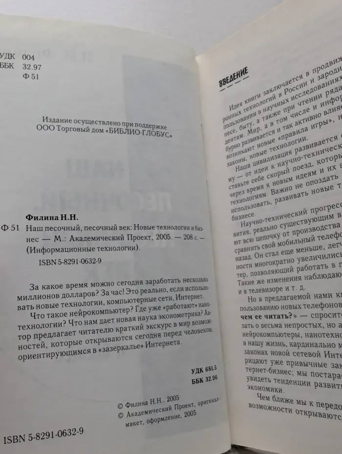 Информационные технологии. Наш песочный, песочный век. Новые технологии и бизнес