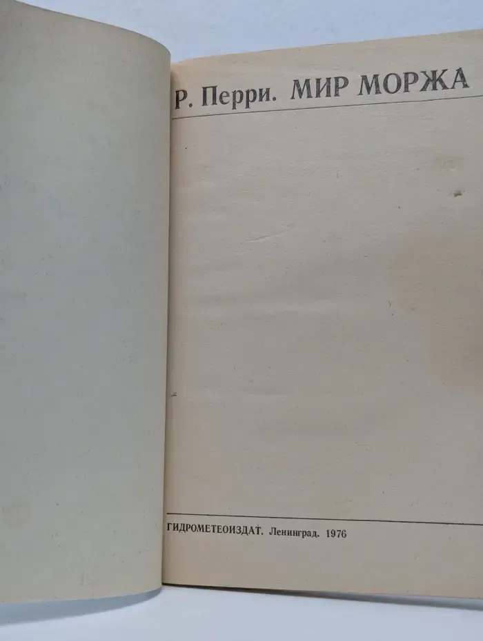 Мир моржа