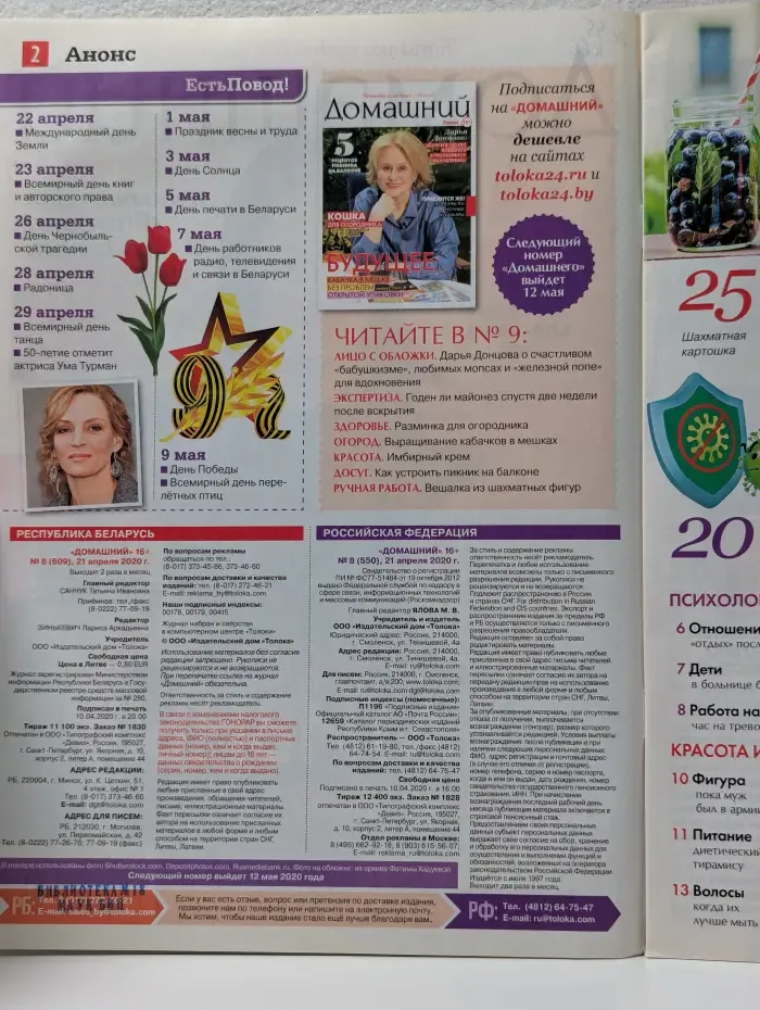 Домашний. Выпуск № 8/2020