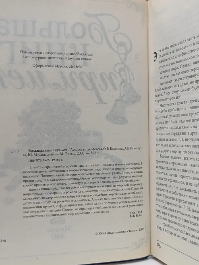 Большая книга примет