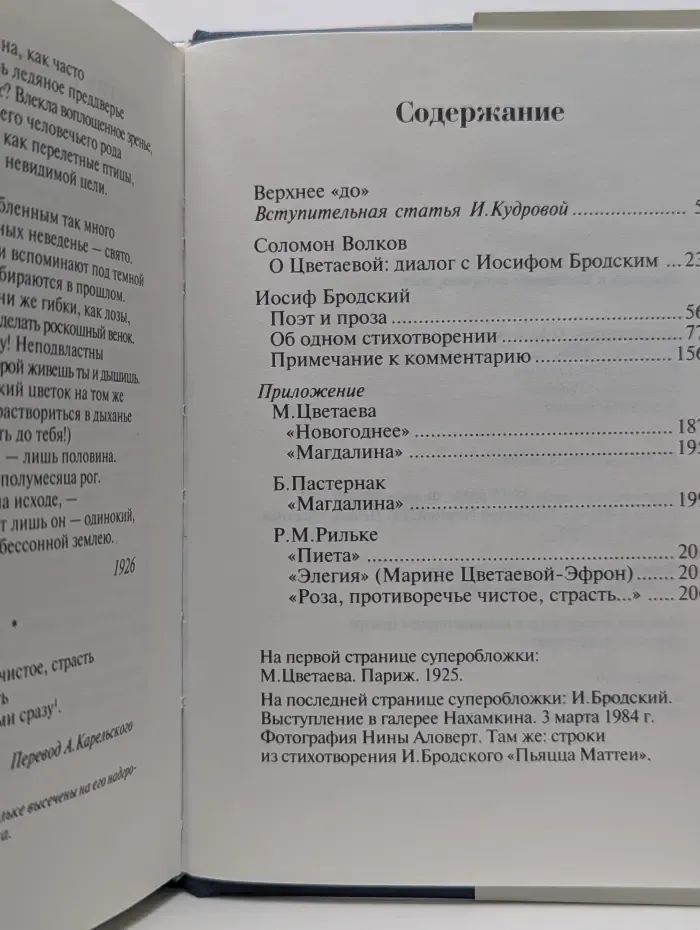 Литературоведение. Бродский о Цветаевой