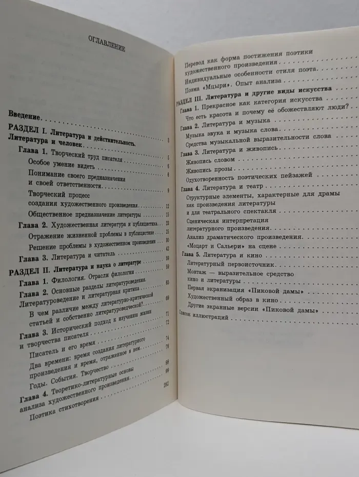 Литература как вид искусства