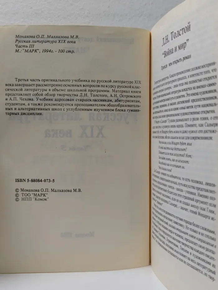 Русская литература XIX века. Часть 3