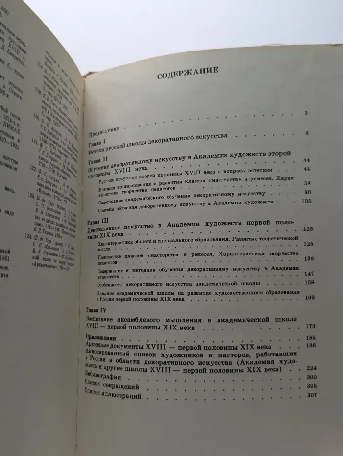 Декоративное искусство в академии художеств