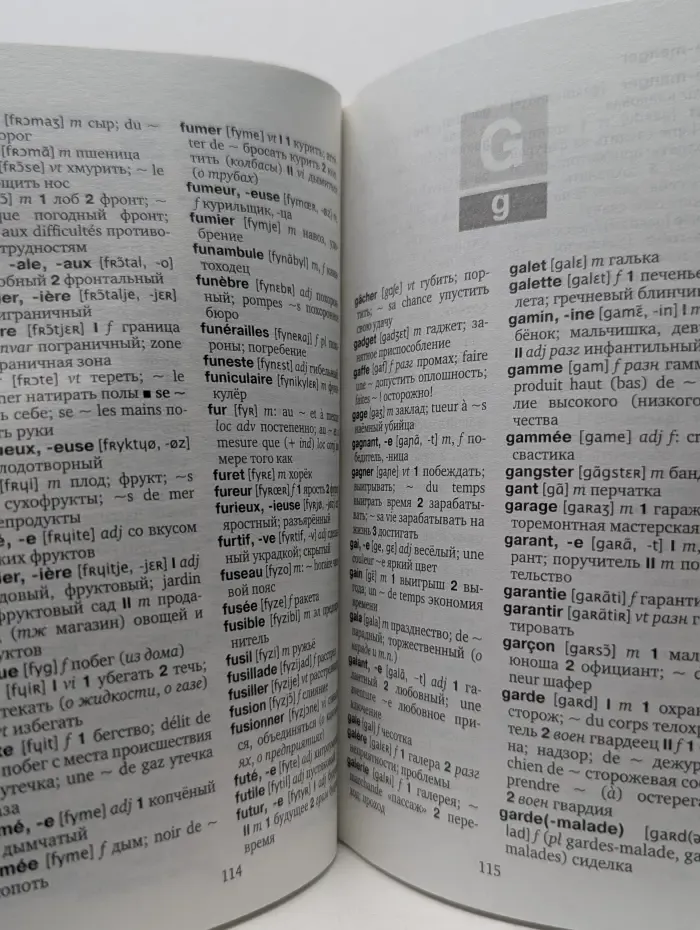 Французско-русский, русско-французский словарь