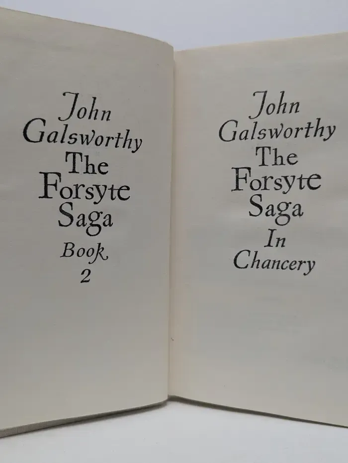 The Forsyte Saga. Book 2.  In Chancery