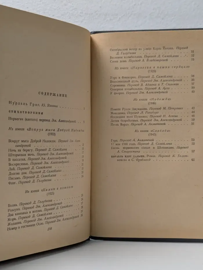 Нурдаль Григ. Избранное