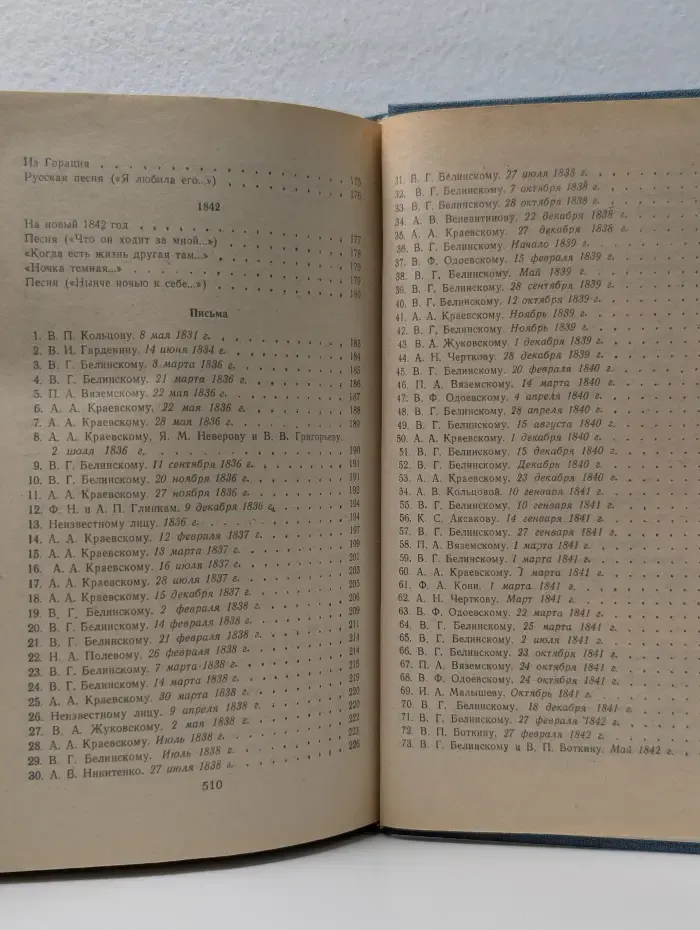 Алексей  Кольцов. Сочинения