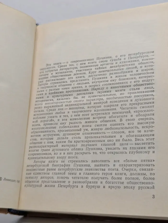 Петербургские встречи Пушкина
