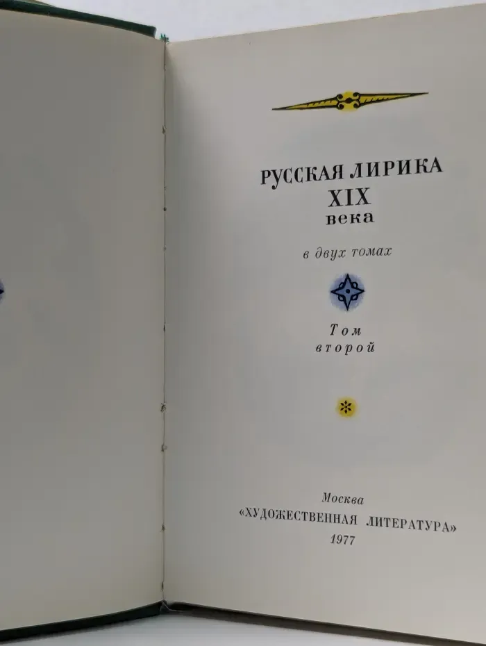 Русская лирика XIX века в 2 томах. Том 2
