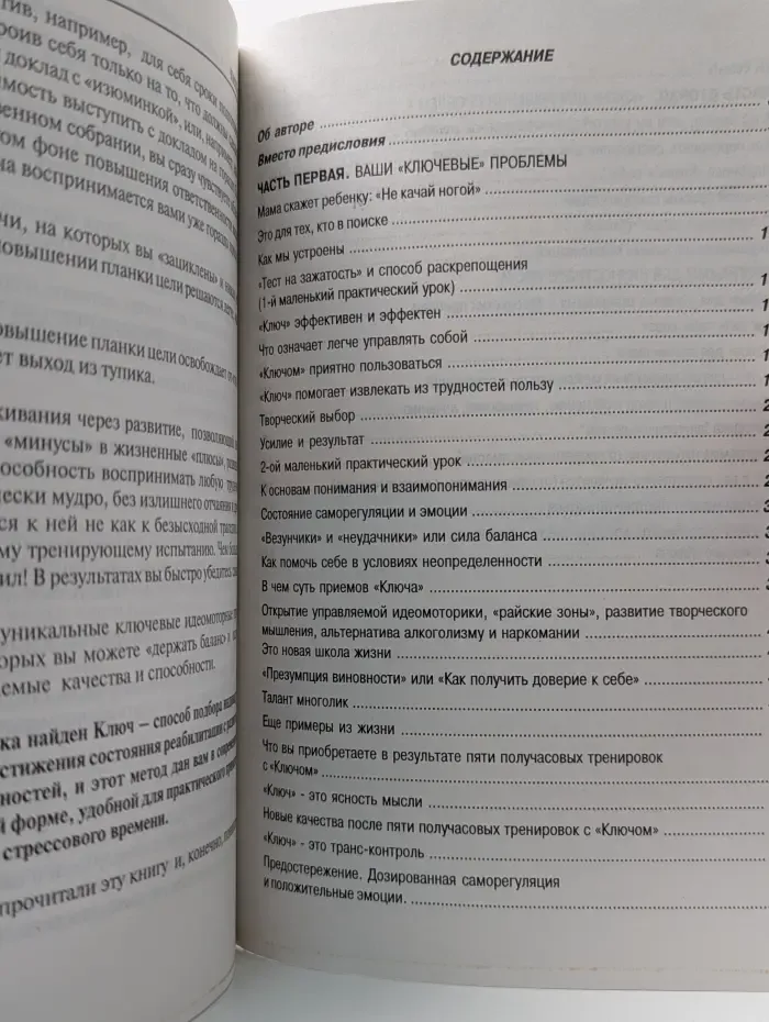 Где взять силы для успеха. Система психологической саморегуляции Ключ