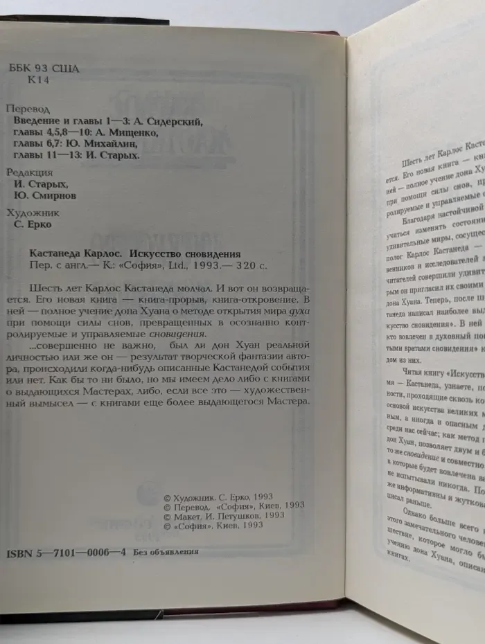 Искусство сновидения. Книга 9
