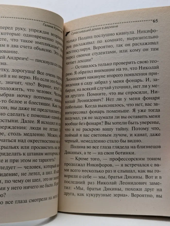 Иронический детектив. Сумасшедший домик в деревне