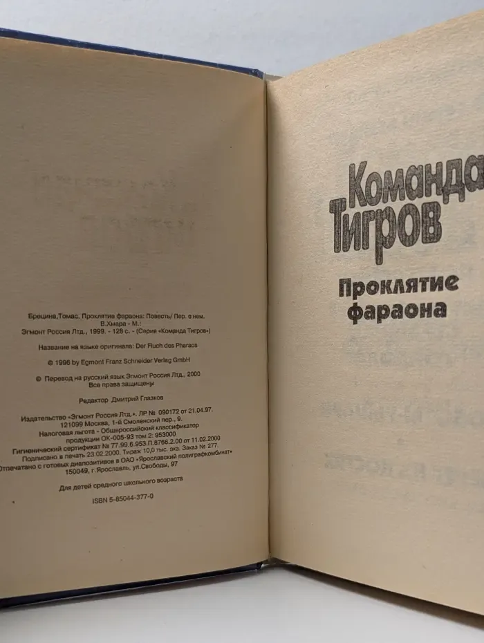 Сыщики XXI века. Проклятие фараона