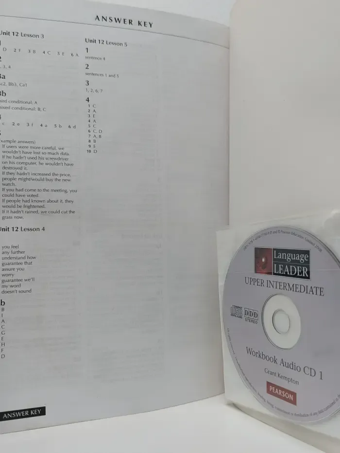 Language Leader Workbook with Key and Audio CD