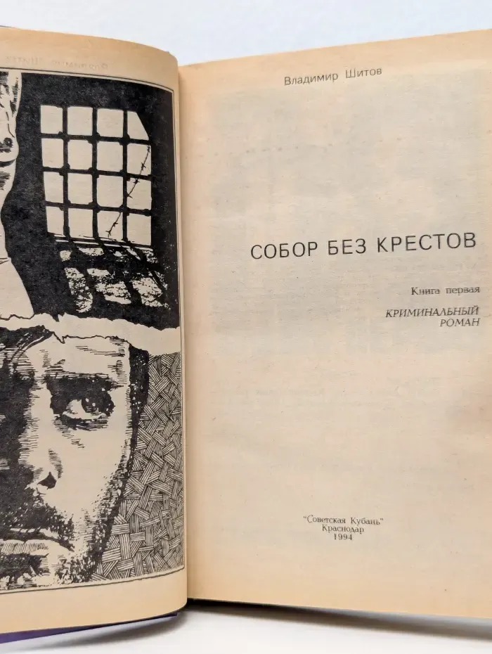 Криминальный роман. Собор без крестов. Книга 1