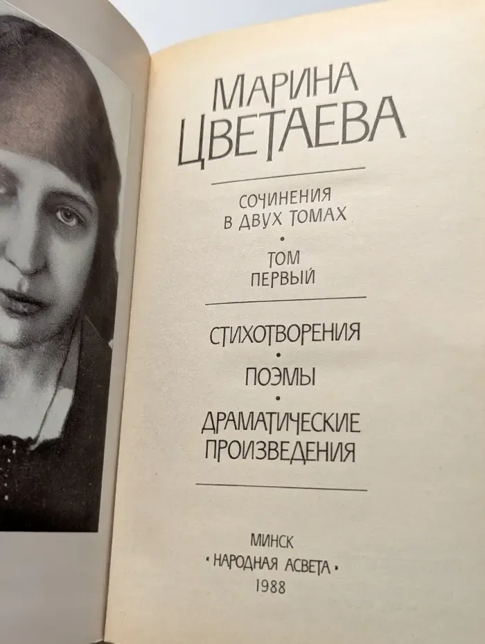 Марина Цветаева. Сочинения. В 2 томах. Том 1