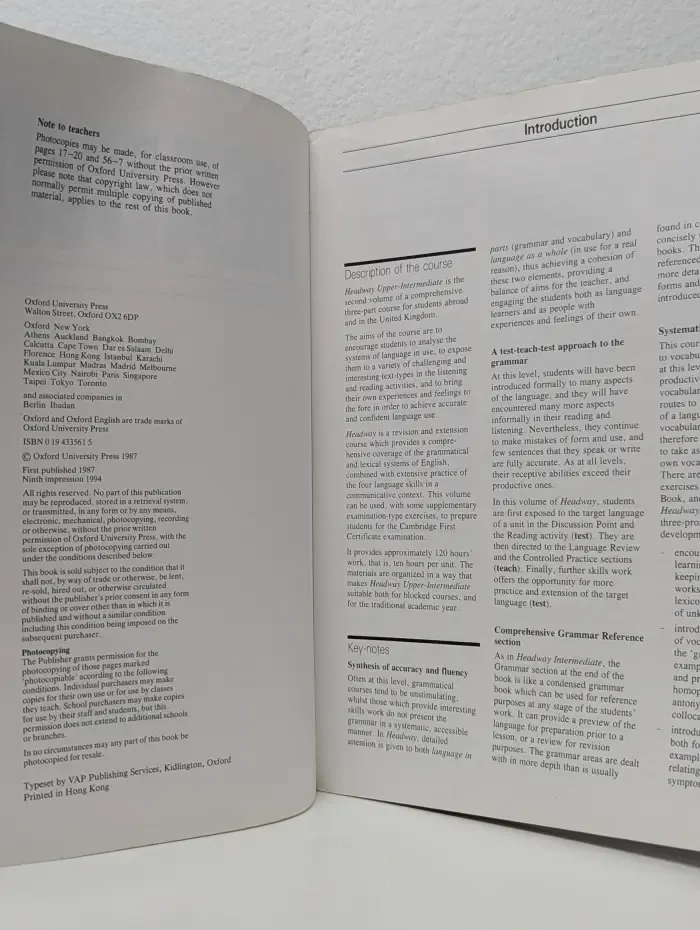 Headway. Student's Book Upper-Intermediate