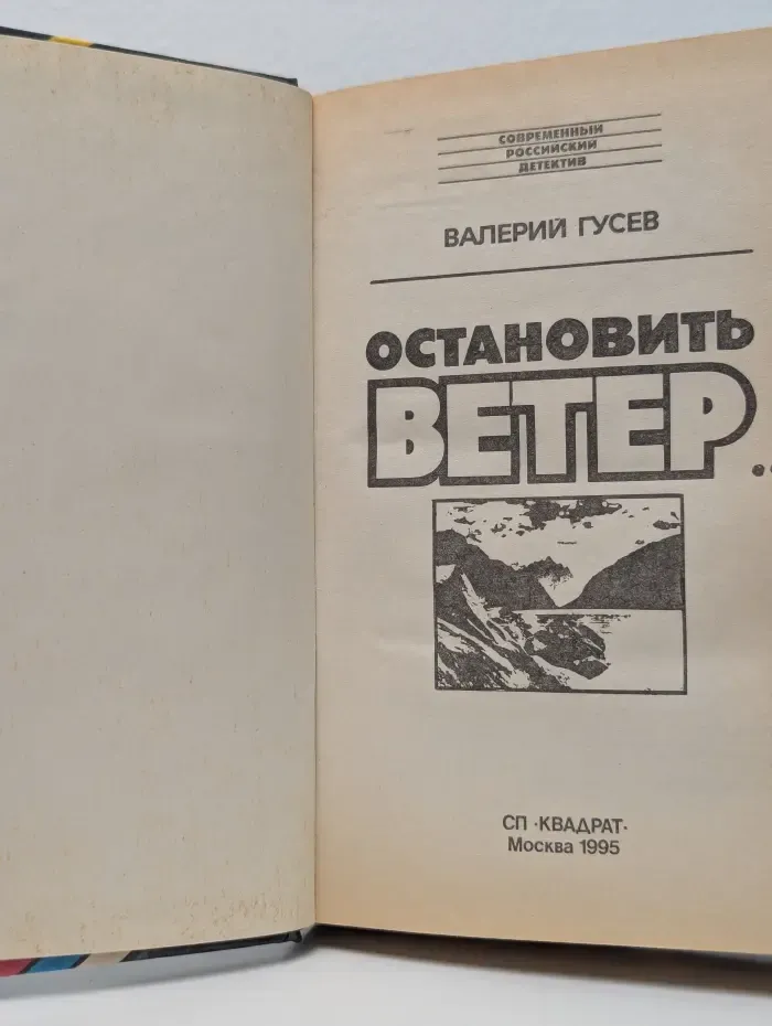 Современный русский детектив. Остановить ветер
