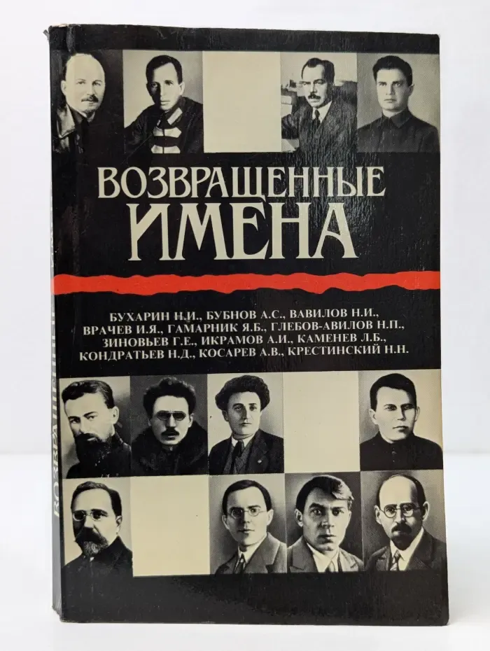 Возвращенные имена. В 2 книгах. Книга 1