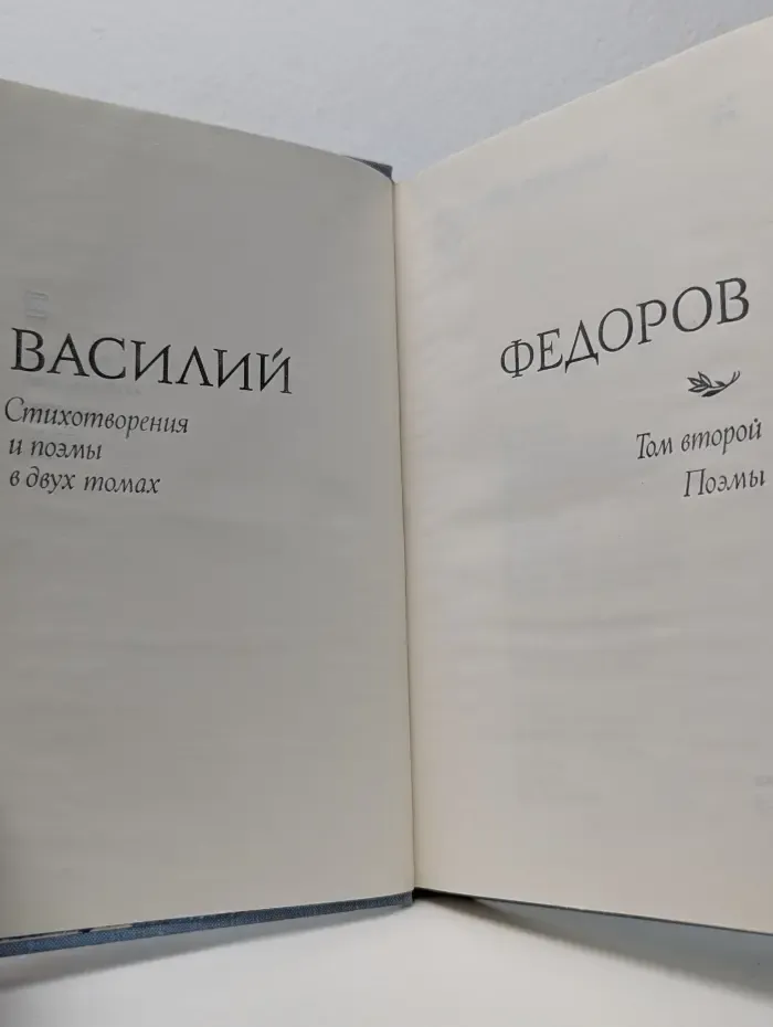 В. Д. Федоров. Стихотворения и поэмы в 2 томах. Том 2