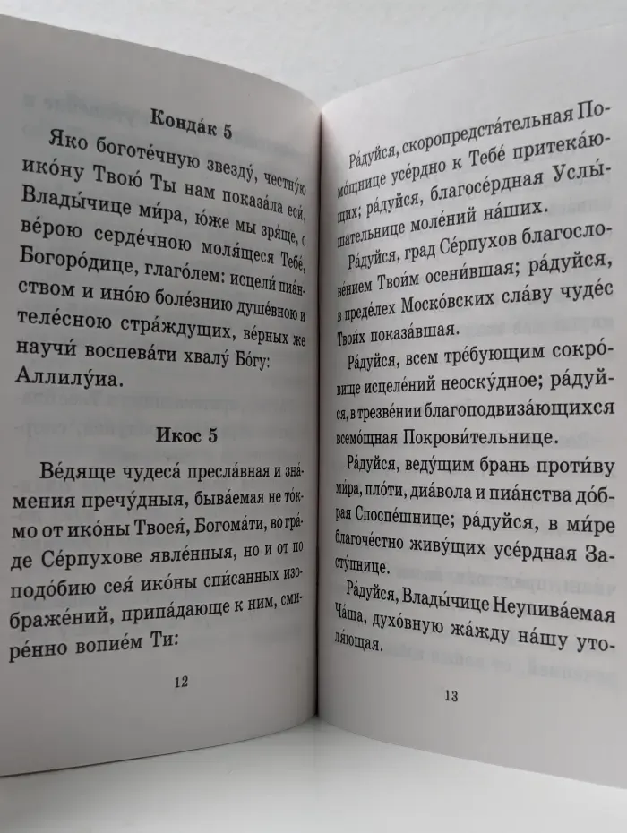 Акафист Пресвятой Богородице в честь иконы Ее Неупиваемая чаша