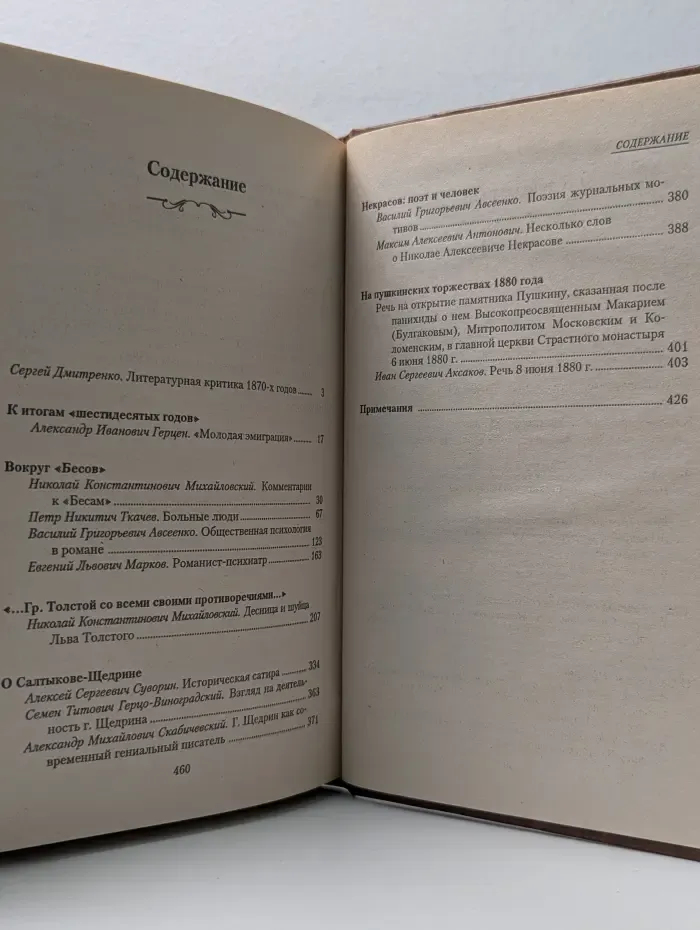 Библиотека русской критики. Критика 70-х годов. XIX век