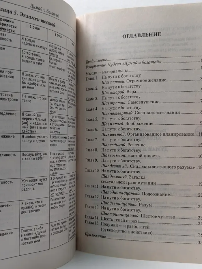 Думай и богатей