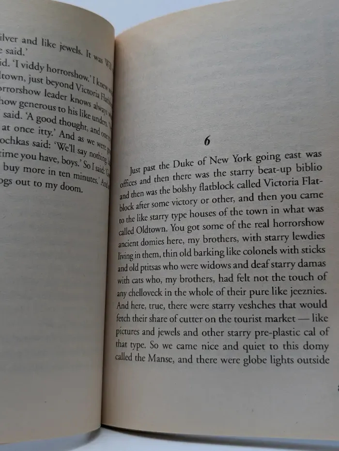 Original Reading. A Clockwork Orange