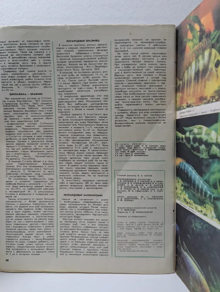 Рыбоводство и рыболовство. Выпуск № 4/1978