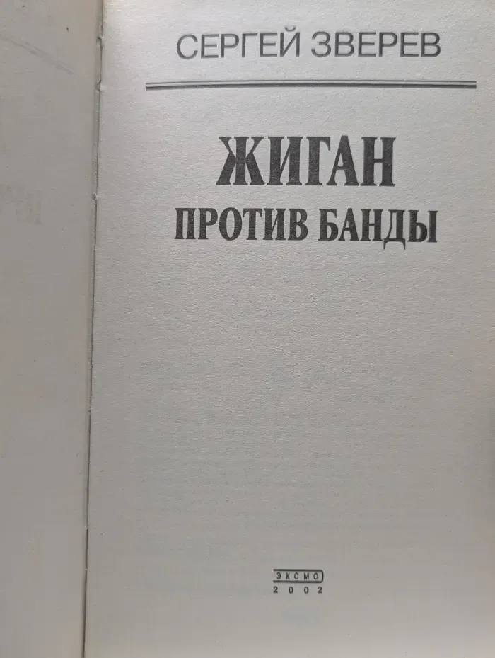 Вне закона. Жиган против банды