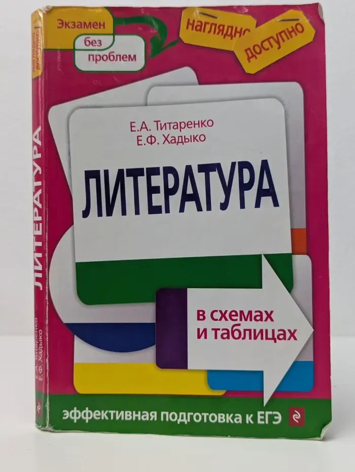 Наглядно и доступно. Литература в схемах и таблицах