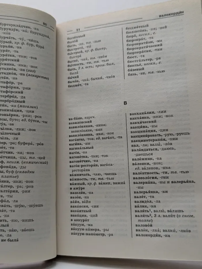 Орфографический словарь русского языка