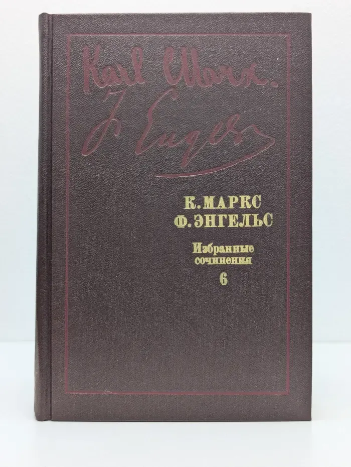 К. Маркс, Ф. Энгельс. Избранные сочинения в 9 томах. Том 6