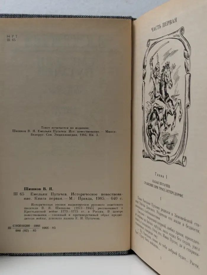 Емельян Пугачёв. Книга 1