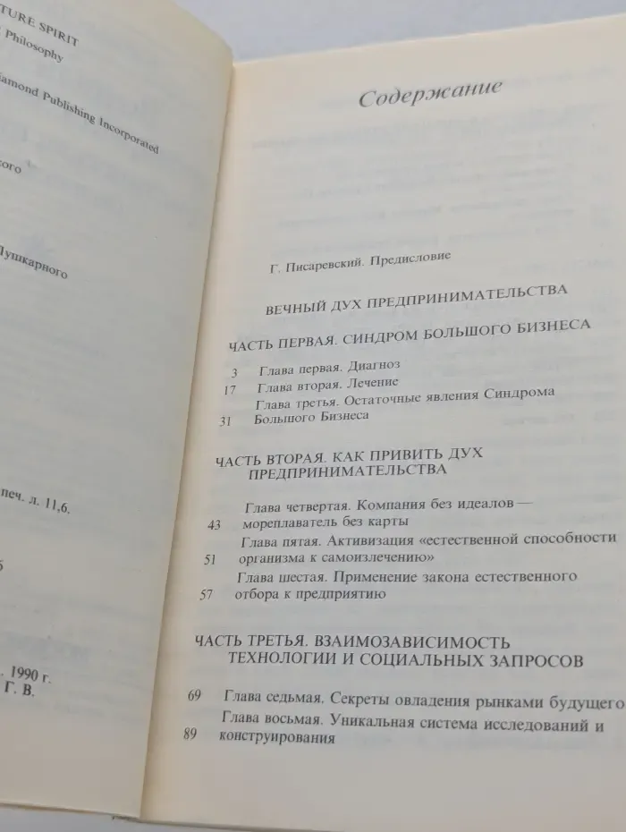 Вечный дух предпринимательства. Практическая философия бизнесмена