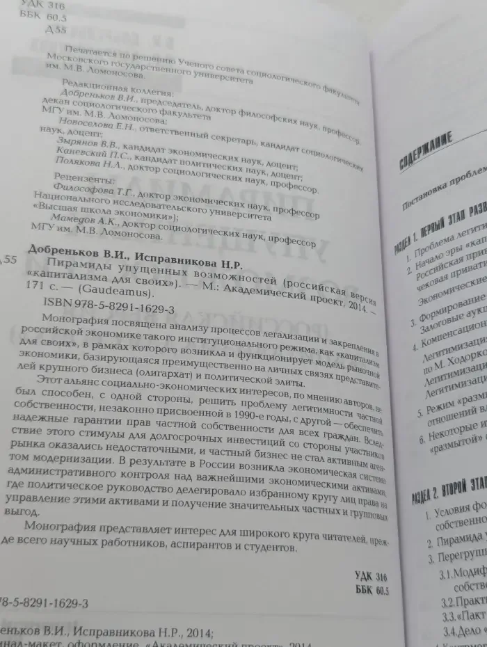 Пирамиды упущенных возможностей. Российская версия капитализма для своих