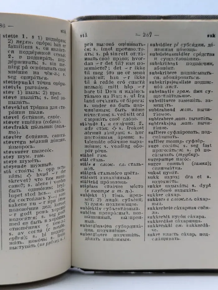 Краткий норвежско-русский словарь