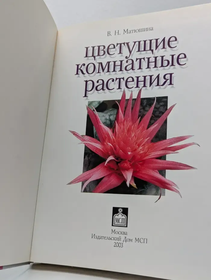 Цветущие комнатные растения
