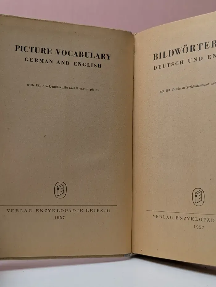 Bildworterbuch Deutsch und Englisch. Немецко-английский иллюстрированный словарь