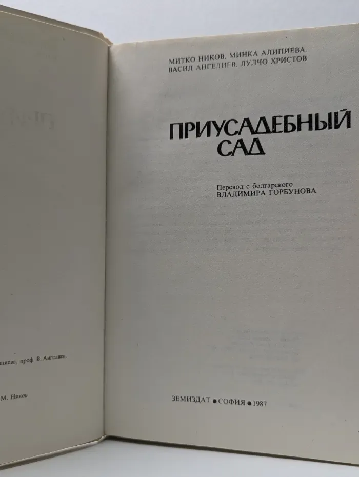 Приусадебный сад