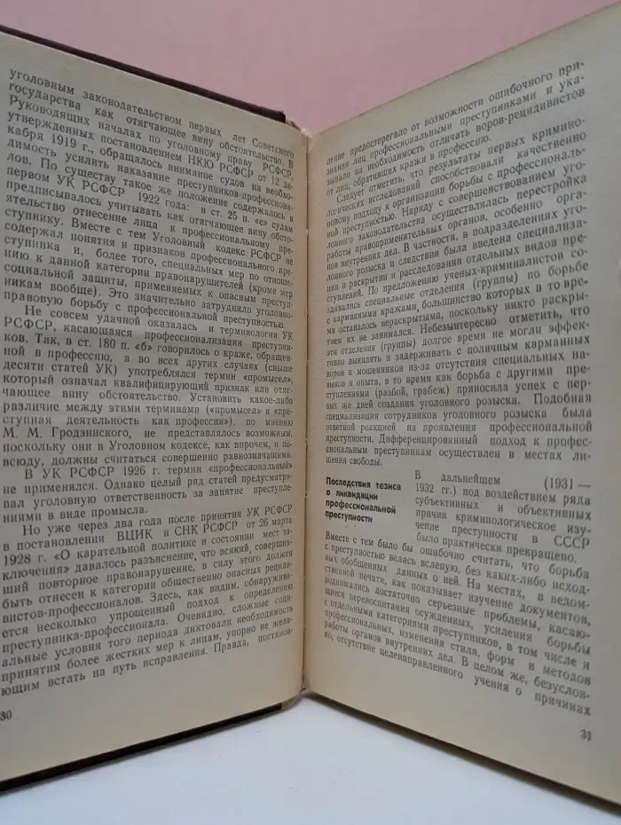 Профессиональная преступность. Прошлое и современность