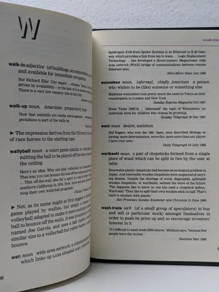 The Longman register of new words. Словарь новых слов английского языка