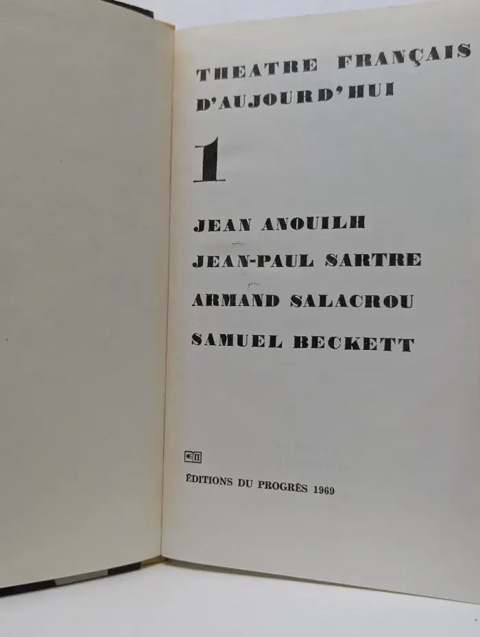 Theatre Francais dAujourdhui
