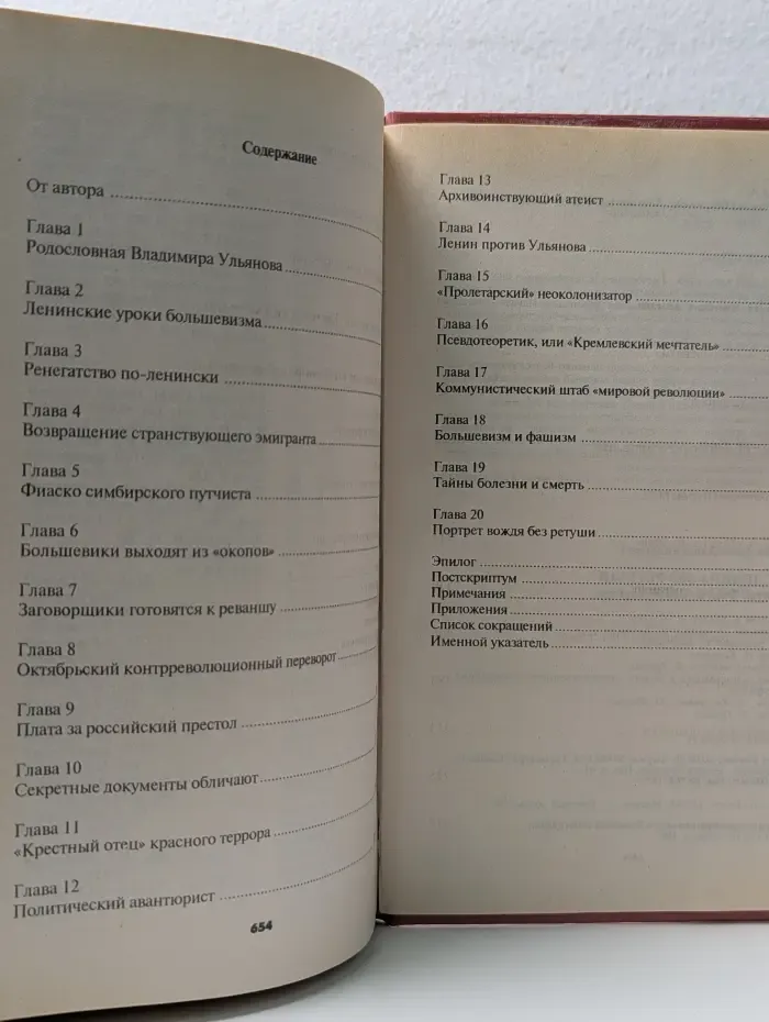 Досье Ленина без ретуши