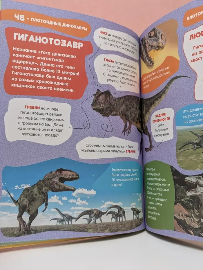 Большие и маленькие динозавры