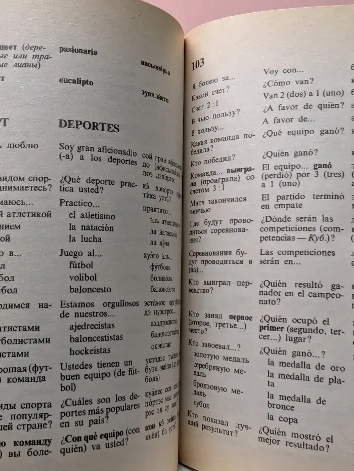 Русско-испанский разговорник